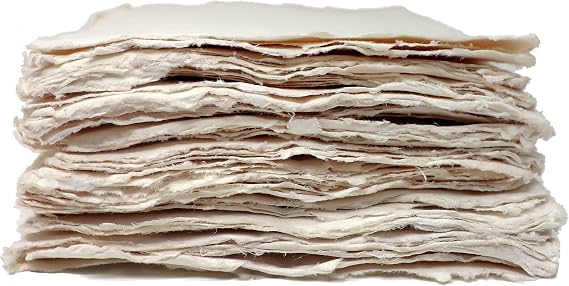 Artway Indigo - A2 Cotton Rag Paper - 100% Cotton/Handmade - 250gsm Medium Structure - A2 (20 Sheets) White