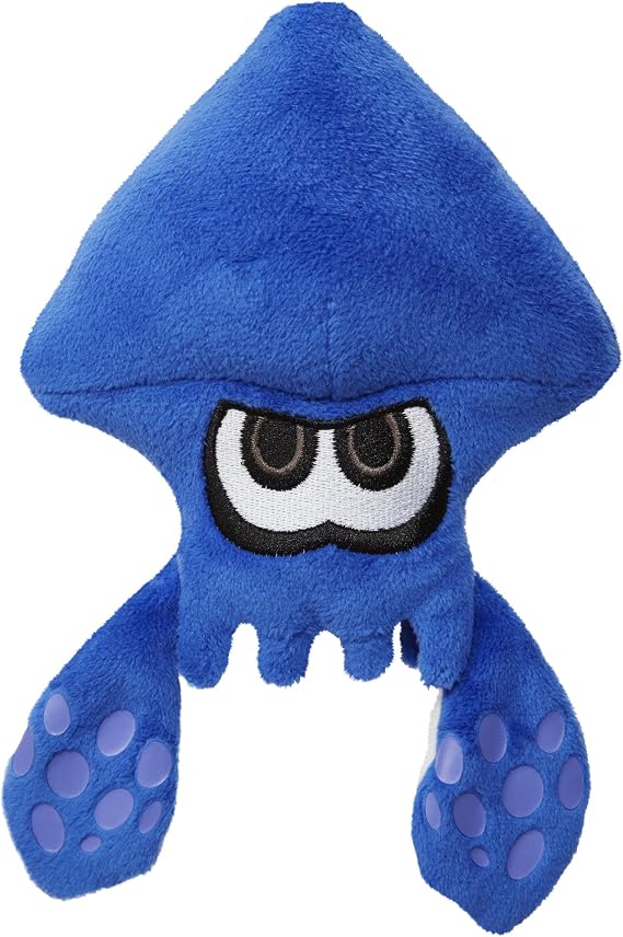 NINTENDO World of Nintendo Squid Plush, Blue