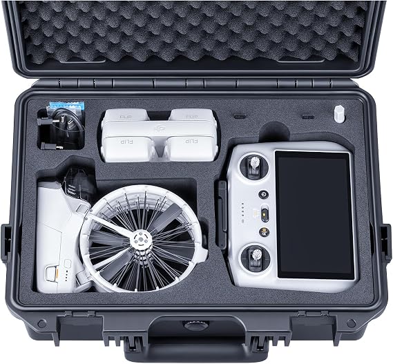 Lykus Titan FP110 Waterproof Hard Case for DJI Flip and DJI RC 2/RC-N3