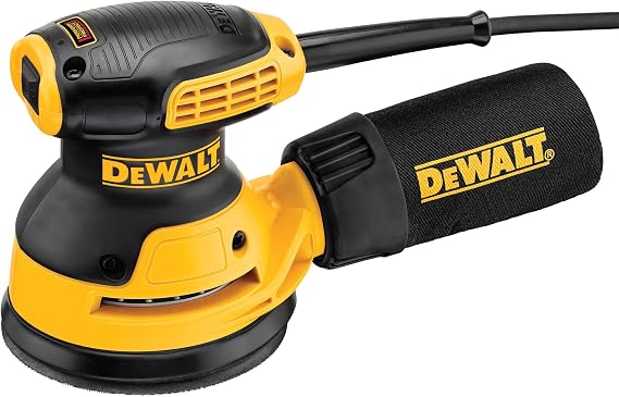 DEWALT Orbital Sander, 5 Inch Palm Sander Tool, 12,000 OPM (DWE6421)
