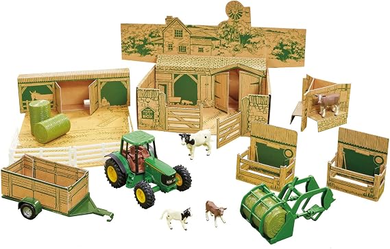 Britains Farm in a Box, Farm Playset for Kids, Multicolor, 3 Years and Up