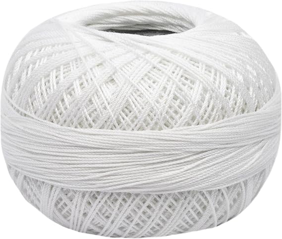 Handy Hands Lizbeth Cordonnet Cotton Size 40-Snow White