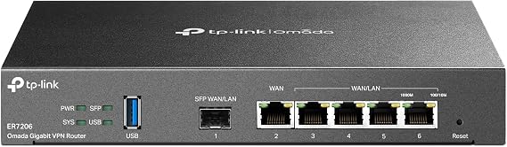 TP-Link ER7206, Multi-WAN Professional Wired Gigabit VPN Router
