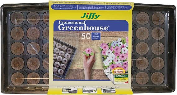 Jiffy J450ST20 SuperTrive Seed Starter, Brown