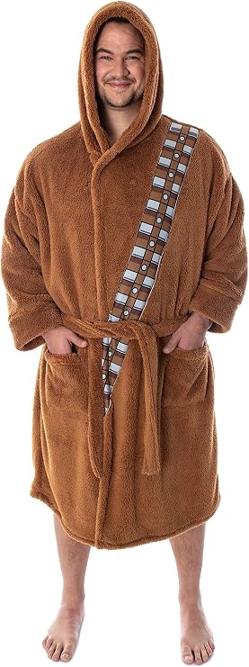 Bioworld Star Wars Adult Plus Size Chewbacca Costume Robe