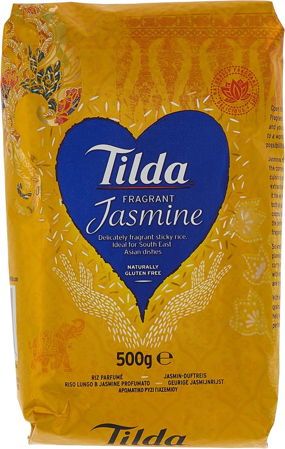 Tilda Fragrant Jasmine Rice 500g