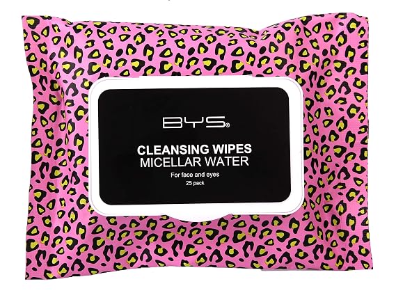BYS Women's Deep Cleansing Wipes, Gentle Makeup Remover, Micellar Water