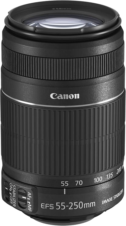 Canon EF-S 55-250mm 40-5 6 IS II Objektiv für EOS (bildstabilisiert)