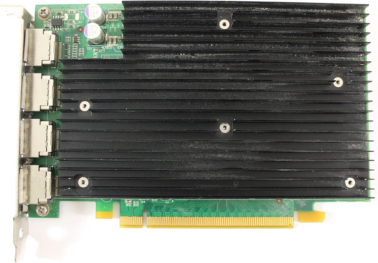 HP 490565-001 nVidia NVS 450 512MB PCI-E x16 Quad Display Port Video Card 492187-001