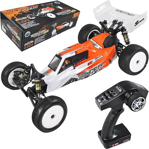 Serpent 1:10 Brushless RC Cars for Adults, 2WD Buggy, High Speed, Long Life