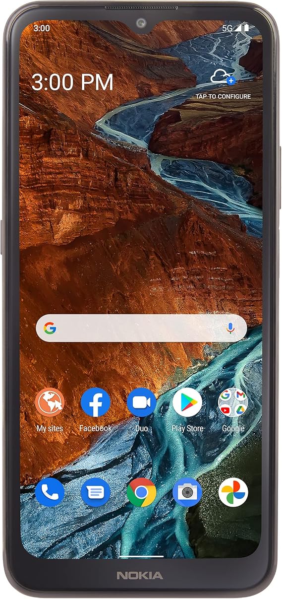 total wireless Nokia G300 5G, 64GB,Black - Prepaid Smartphone (Locked)
