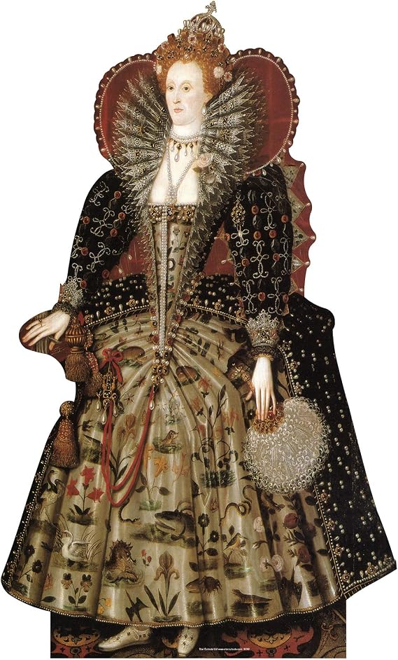 Star Cutouts Cut Out of Queen Elizabeth I