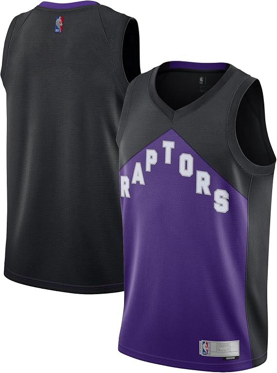 Outerstuff Toronto Raptors Purple Kids Youth 8-20 Earned Edition Swingman Team Jersey