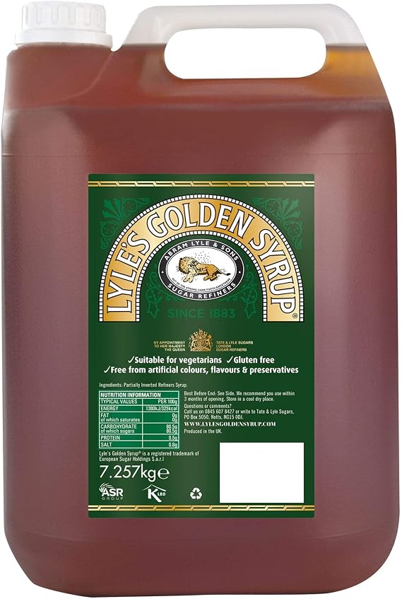 Lyle's Golden Syrup - Pack Size = 2x7.26kg