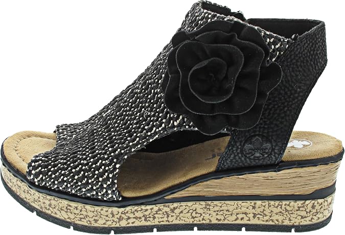 Rieker Damen 63791 Sandaletten