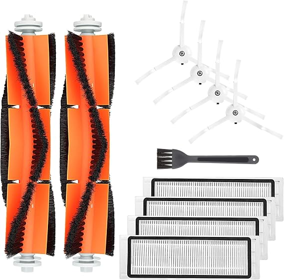 Replacement Accessories Kit for Roborock E25 E4 S5 S6 E20 E35 C10 S50 S51