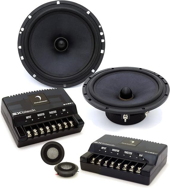Diamond Audio Sx65v 6-1/2" Convertable Component Speaker System