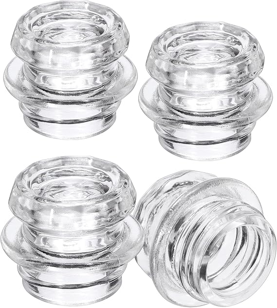 4 Pack Coffee Percolator Glass Top Replacement for Coffee Filter