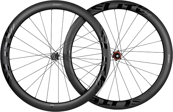 ELITEWHEELS Carbon Wheelset 700c Disc Brake UD Matte Carbon Fiber Road Bike Wheels Tubeless