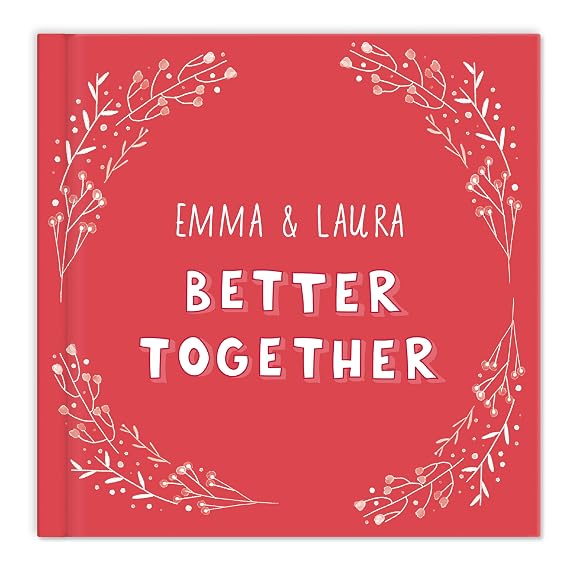 Personalized Book for Boyfriend, Girlfriend, Spouse, Partner, Anniversary | Book of Us (Hardcover)