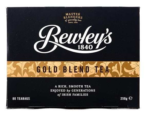 Bewley's Gold Blend Tea Bags, 8.8 Ounce