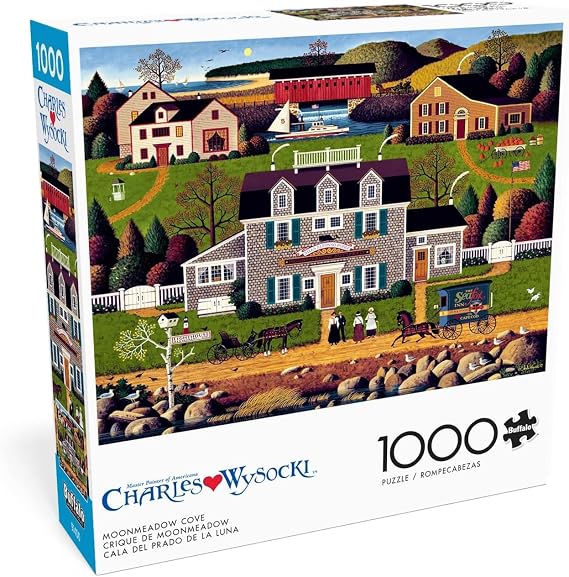 Buffalo Games - Charles Wysocki Moonmeadow - 1000 Piece Puzzle for Adults