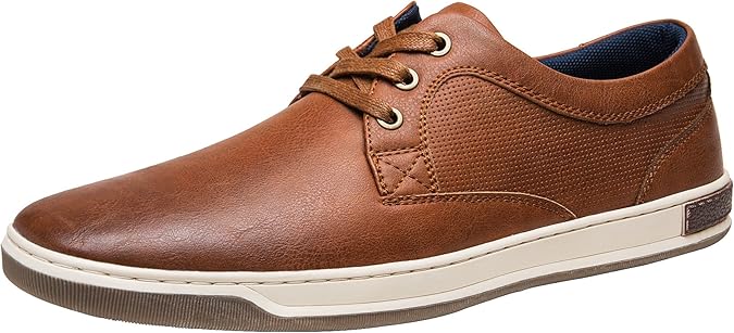 Jousen Men's Business Casual Shoes Dress Sneakers | Breathable Comfortable Pu Leather Wedding Lightweight Walking Skate Shoes For Casual And Business