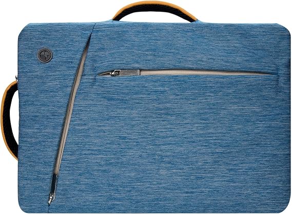 17 inch Laptop Bag Slim Crossbody Computer Backpack Hand Carry Briefcase for Office, Business, College, Travel