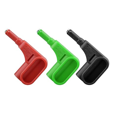 ZB-P12 Magnet Test Probe Magnet Probes for 4 mm Banana, Set of 3, Compatible with FLUKE 9040 Phase Sequence Indicator