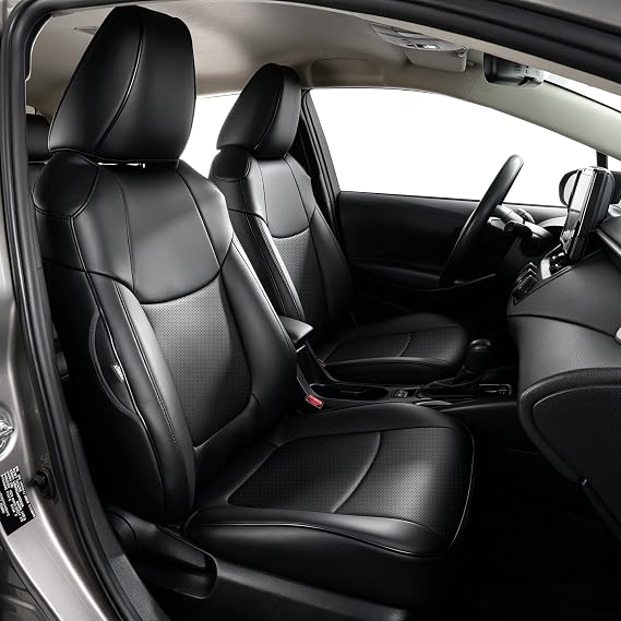 IKABEVEM Custom Fit Seat Covers for Toyota Corolla 2020-2022 L, LE Full Set
