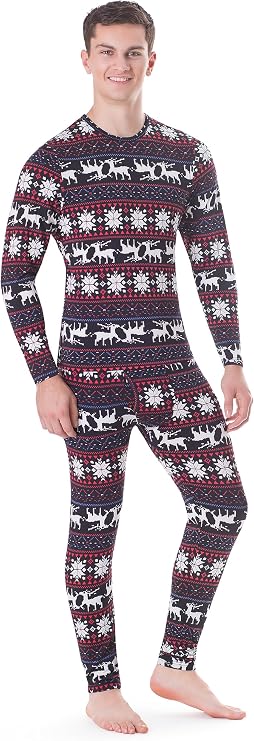 Rocky Thermal Underwear Men Long Johns Men Thermal Underwear Thermals Mens Base Layer Mens Thermals Top and Bottom Set