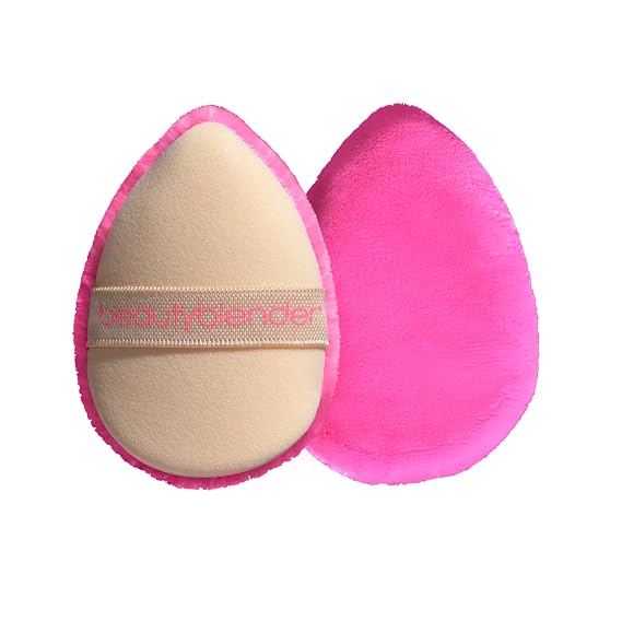 Beautyblender | Pocket PuffTM Dual-Sided Beauty Blender Powder Puff for Setting and Baking, Reusable, Washable
