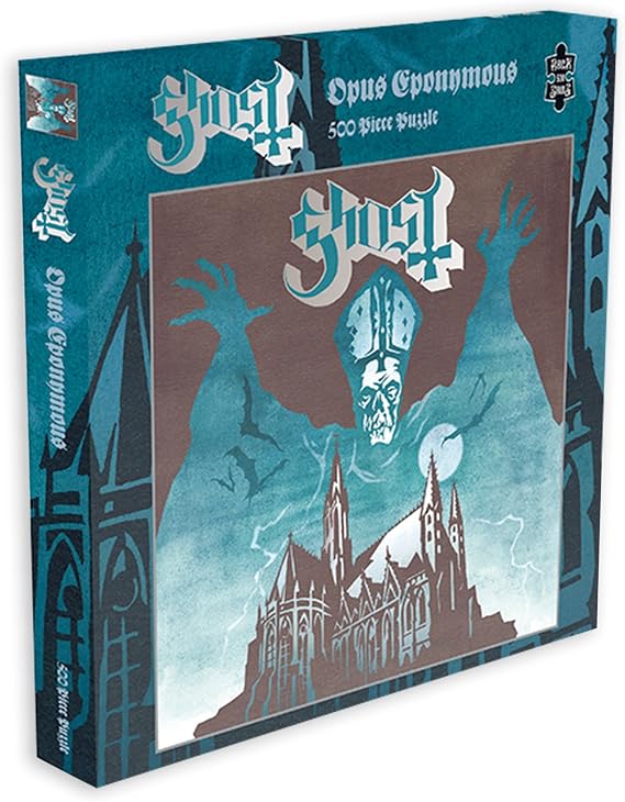 Ghost Opus Eponymous 500 Piece Jigsaw Puzzle for Adults - Ghost Band Merchandise Album Cover Merch 16"x16" by Rock Saws