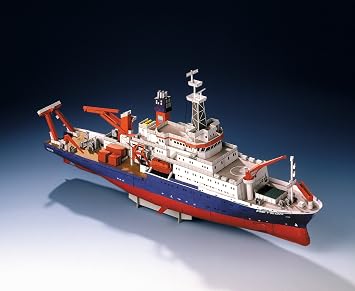 Aue Verlag Schreiber-Bogen Card Model Research Vessel Meteor
