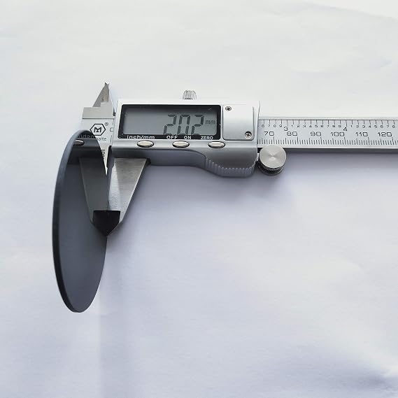 55 * 2.0MM 365nm UV Filter ZWB2 Black Glass Used for Flashlight to Eliminate The Visible Light UG1 U-360
