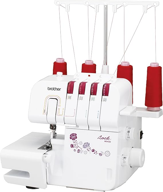 Brother M343D White Stainless Steel Serger 34 x 32 x 33 cm