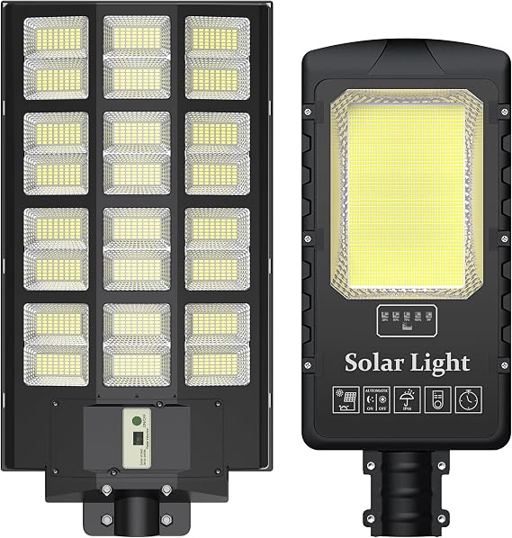 OKPRO Solar Street Lights Otdoor - 8000W and 20000W Bundle