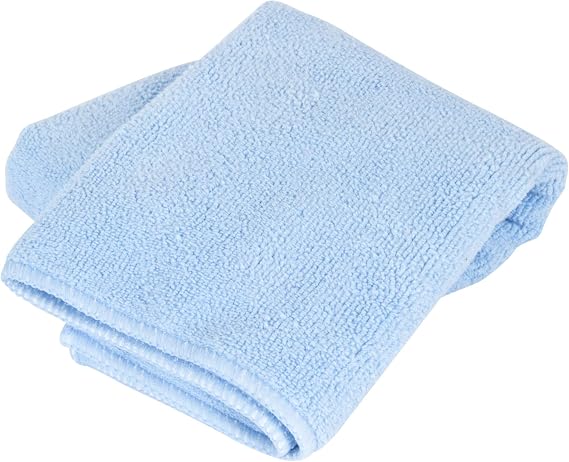 18 in. x 18 in. Microfiber Grouting, Cleaning and Polishing Cloth for Multi-Surface Use