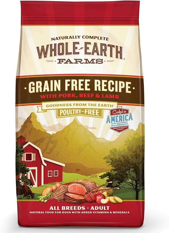 Whole Earth Farms Grain Free, Natural Dry Dog Food