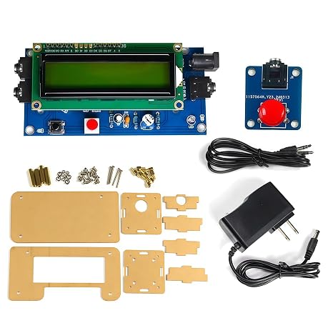 Trainer Morse Code Training Morse Code Decoder Components DIY Electronic Component Kit B US Plug