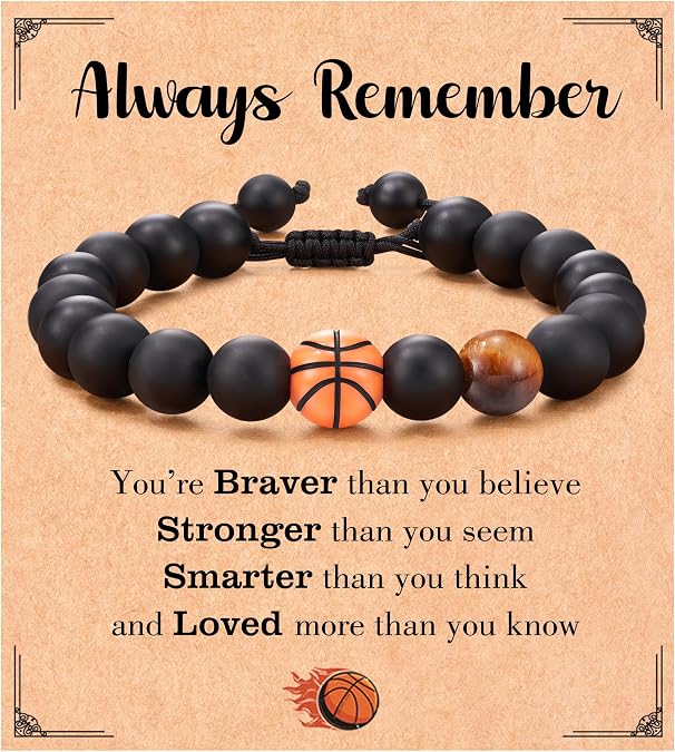 Tarsus Sports Ball Bracelet Gifts for Boys and Girls