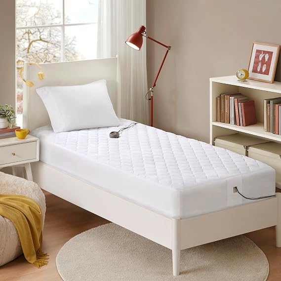 Beautyrest Heated Mattress Pad Cotton Quilted Twin XL