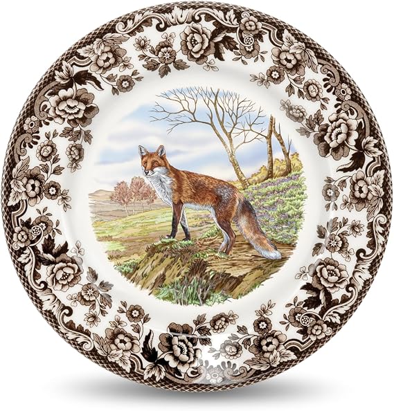 Spode 1607262 Dinner Plate, Multicolor | Fine Earthenware, Made in England, Microwave Safe, Dishwasher Safe