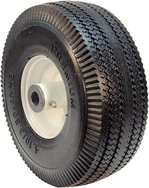 Mr Mower Parts Flat Free Front Wheel Tire Assembly for Toro Time Cutter Z 105-3471 4.10/3.50-4