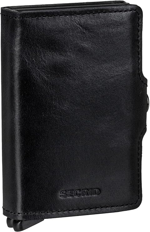 Men's secrid Secret sea lid twinwallet Twin Wallet Vintage Black