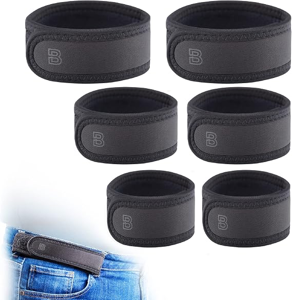 BeltBro Pro For Men Next Generation BeltPro Buckle-Free Elastic Belt With Ultra-Soft Edge Padding - Fits 1.5 IN Belt Loops
