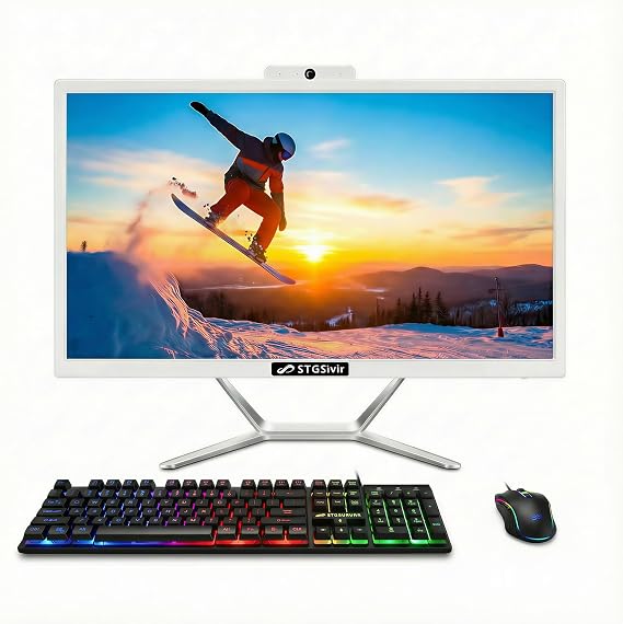 STGSivir All in One Computer PC,19" Display,Core i5,16G RAM,512G SSD