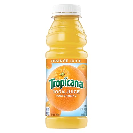 Tropicana Orange Juice, 15.2 Ounce, 12 Bottles