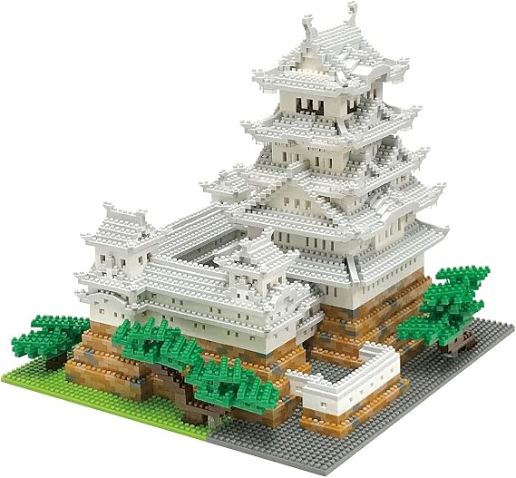 Kawada Nano-Block NB-042 Himeji Castle Special Deluxe Edition