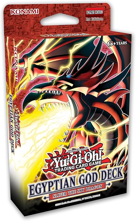 YU-GI-OH! Egyptian God Deck Unlimited Reprint: Slifer the Sky Dragon, İngilizce Versiyon